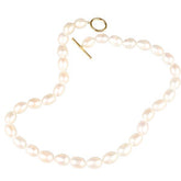 Freshwater Pearl Beaded Necklace – Classic White Pearls
